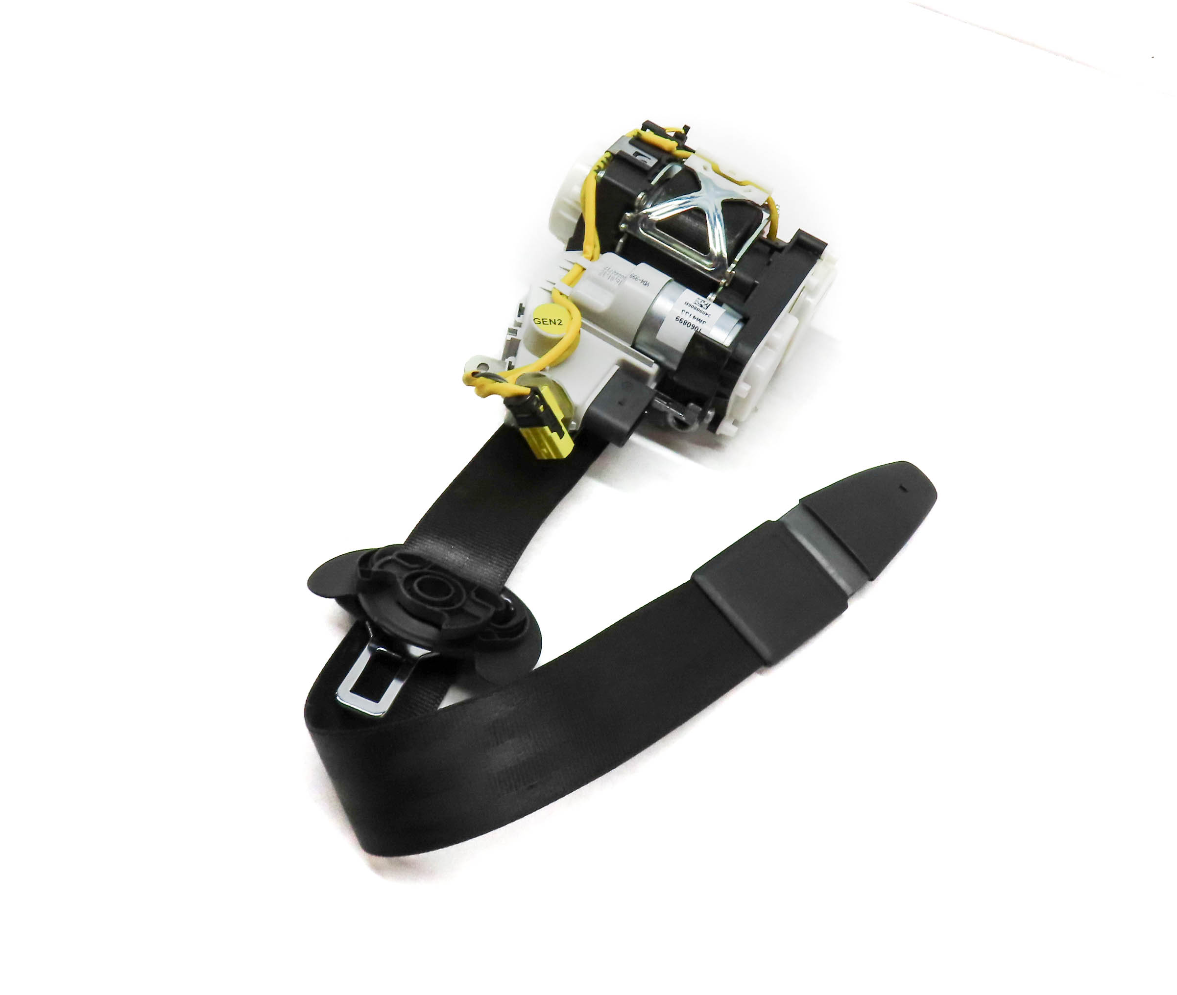2012-2017 AUDI A6 S6 (C7) RIGHT FRONT PASSENGER SEATBELT RETRACTOR (Black) — exact item pictured